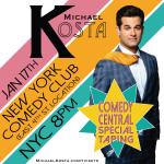 Michael Kosta's Comedy Central Taping